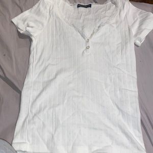White tee shirt from brandy Melville